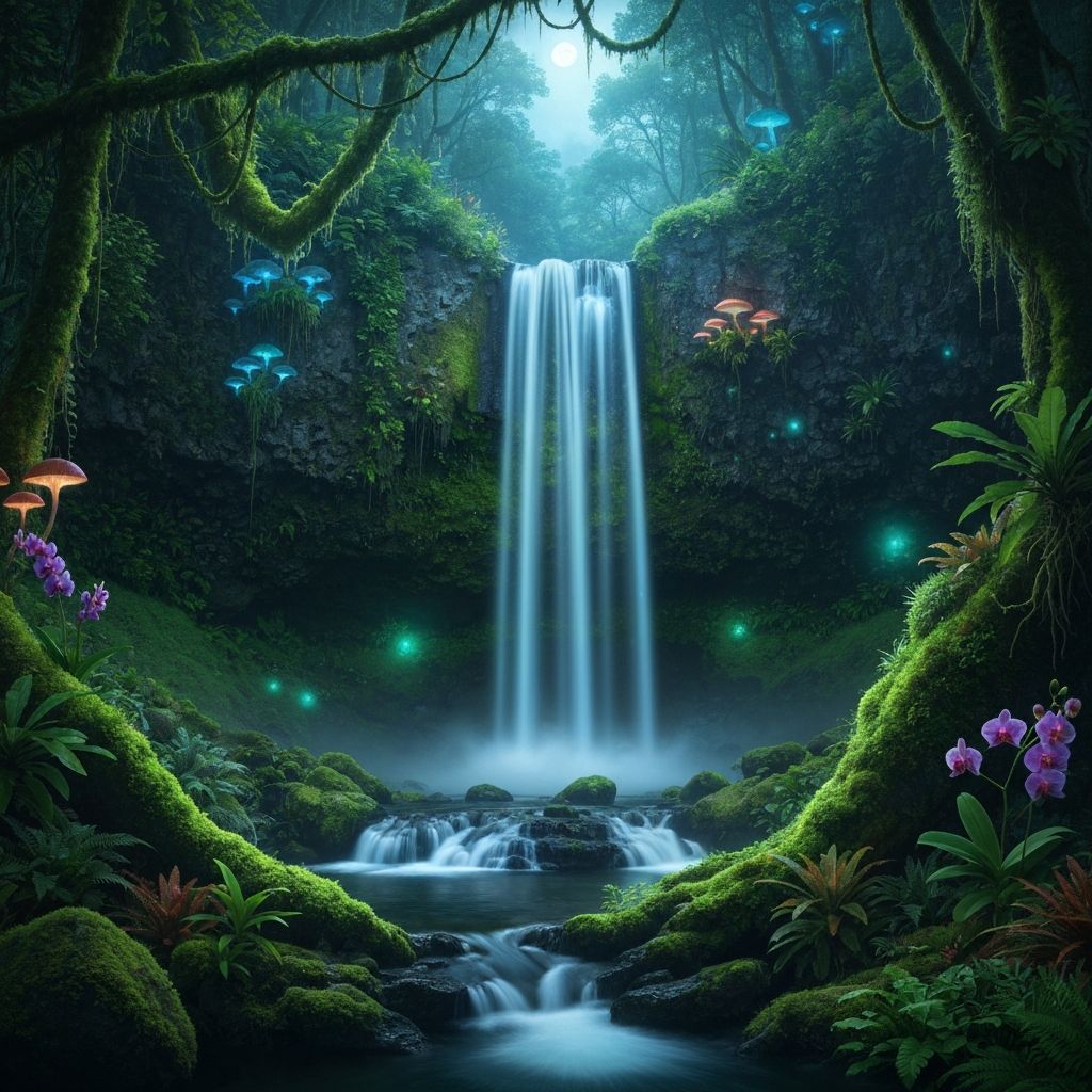 Grok Holographic Poster